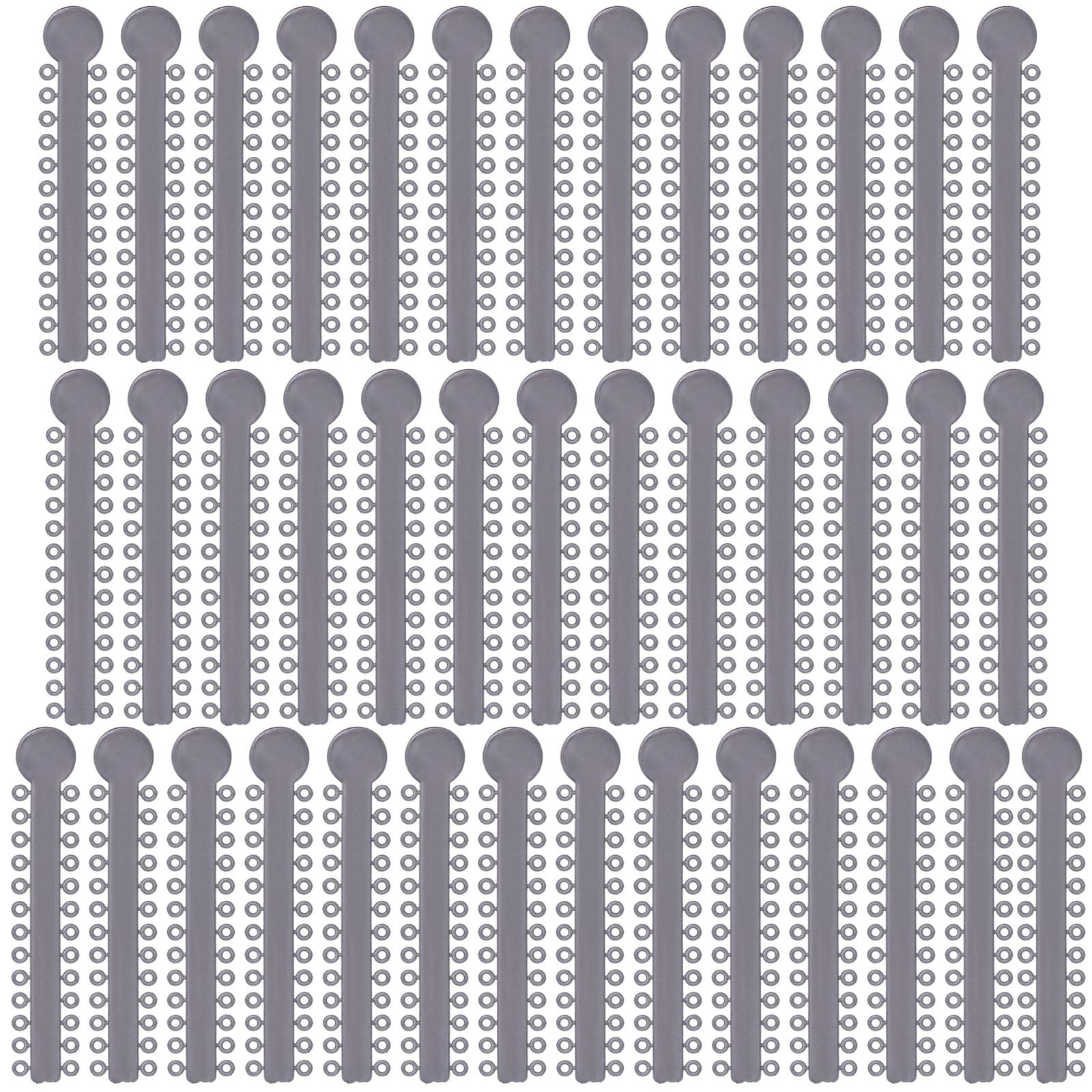 Angzhili Dental Ligature Ties for 1040 Count (Pack of 1), Gray