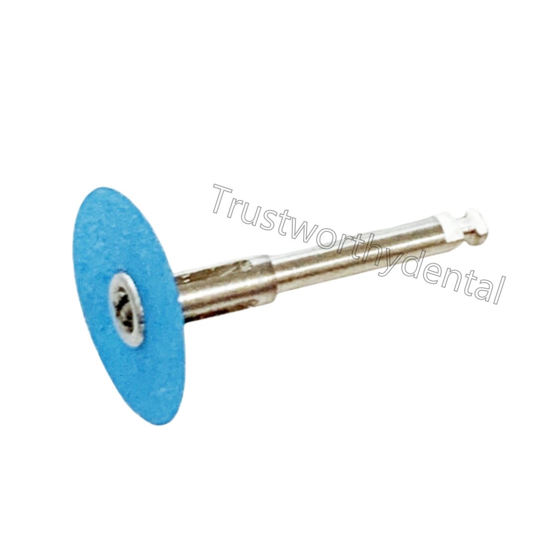 40Pcs Dental Composite Polishing Finishing Discs with Stem Kit 14mm w/ Mandrel