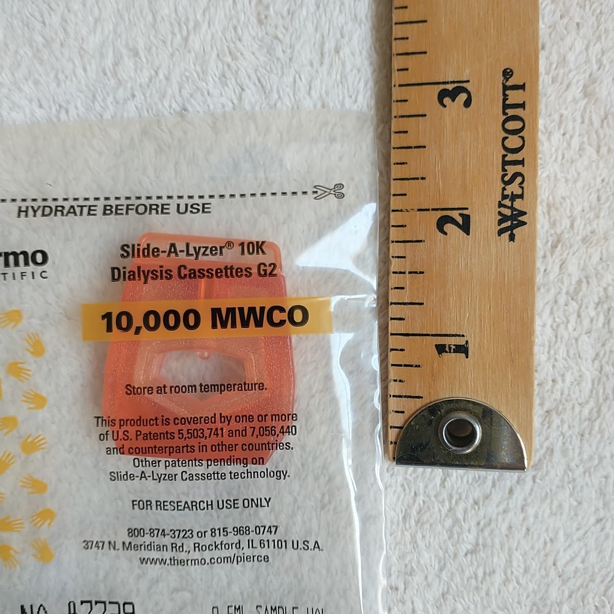 New Thermo 87729 Slide-A-Lyzer Dialysis Cassettes G2 0.5 mL 10k Open Box 5x