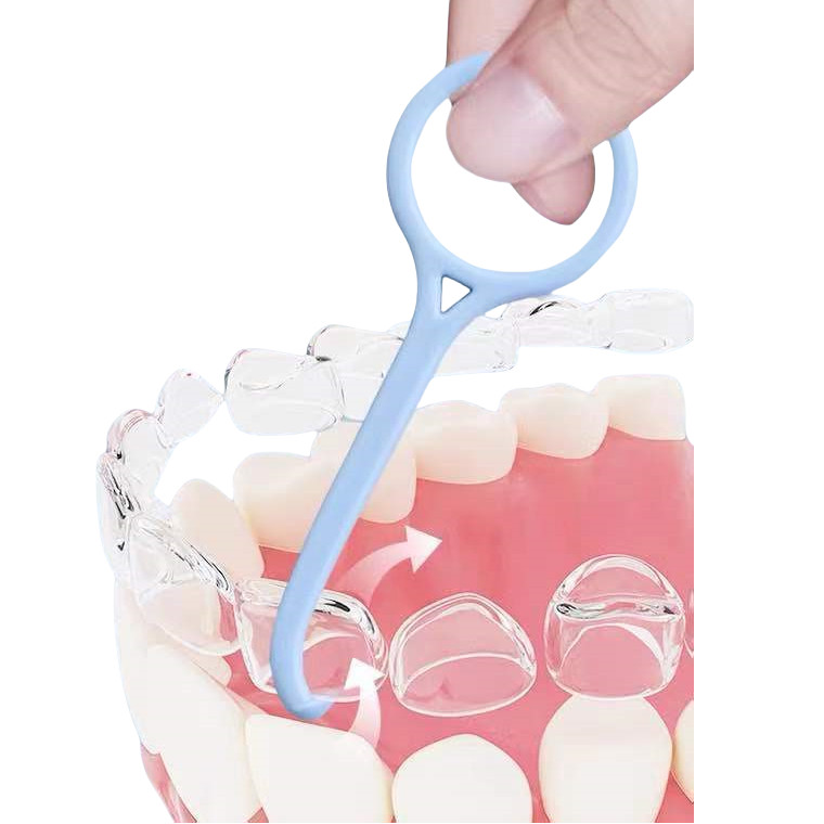 20Bag Dental Aligner Chewies Clear Tray Retainer Seater Retriever Take Off Tools