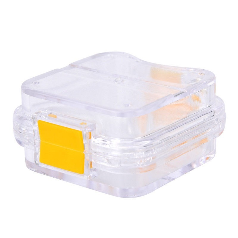 10 Pcs Dental Teeth Small Storage Crown-keeping Box With Membrane Flexible Film