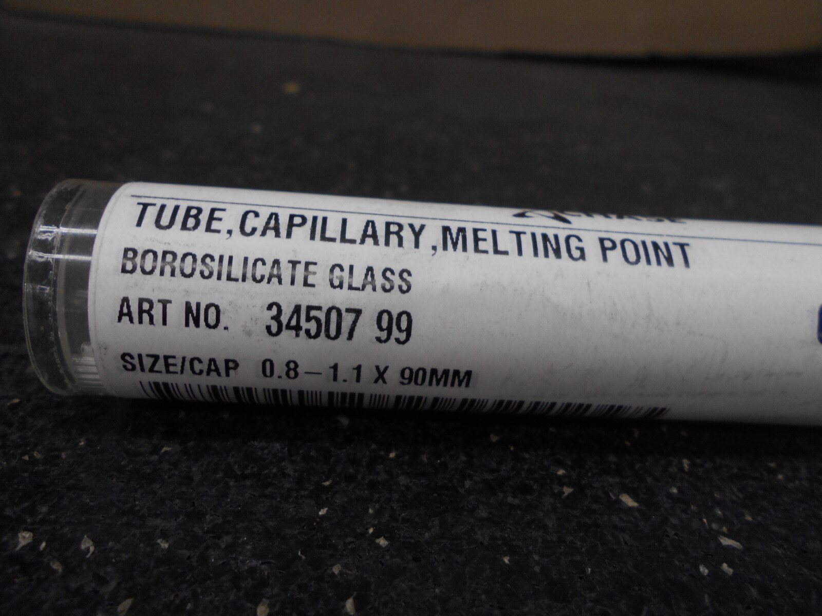 PACK OF 100 KIMBLE KIMAX 34507 0.8-1.1 x 90mm CAPILLARY TUBES