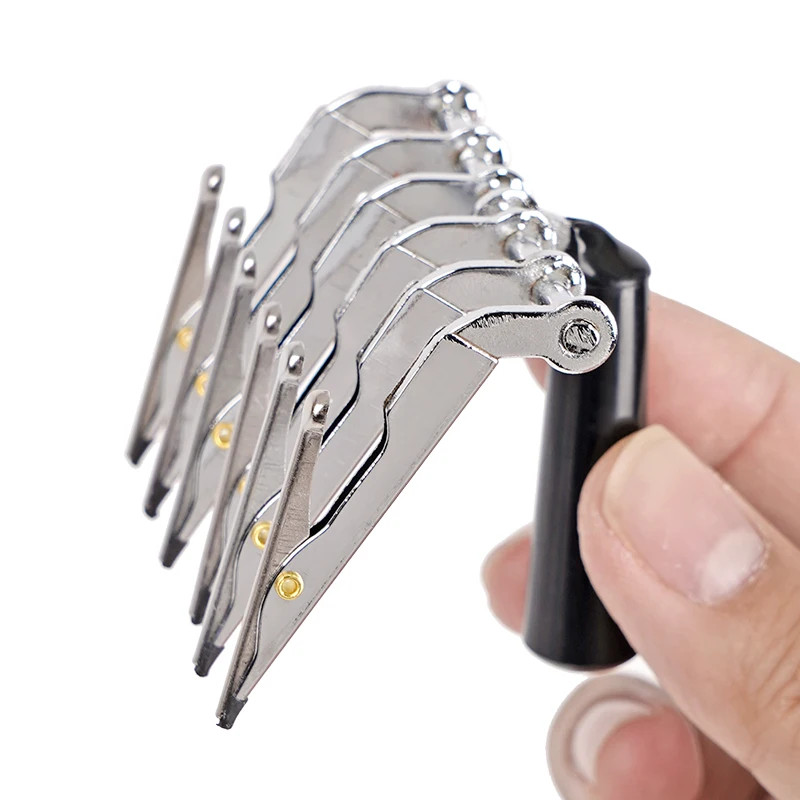 1pc Dental Veneer Porcelain False Teeth Clip Brush Glazing Handle