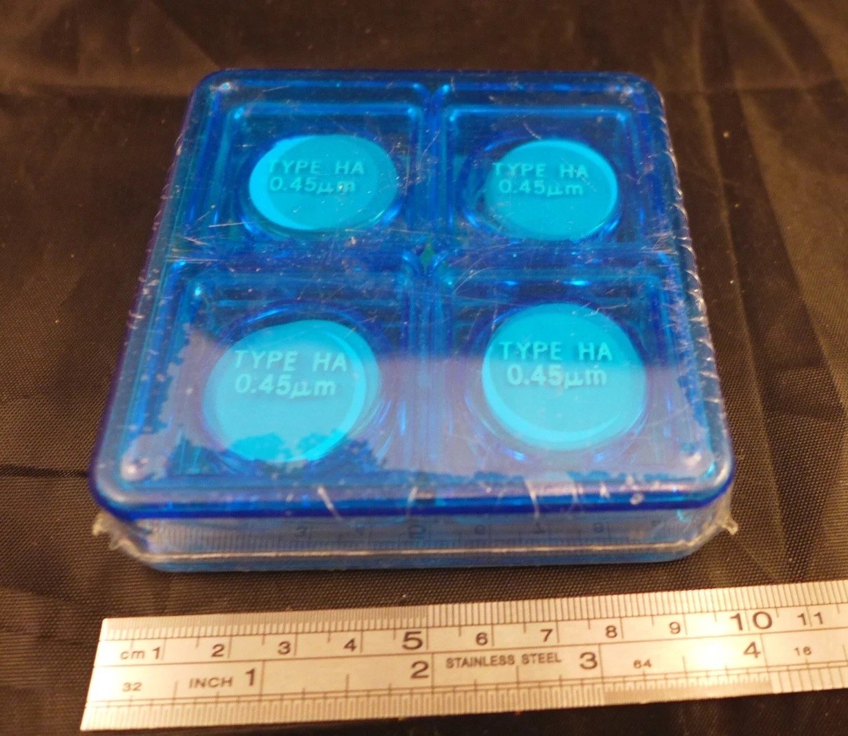 Set of 10 || MILLIPORE Hydrophilic Membrane Filter 0.22µm, 47mm diam #GSWP04700