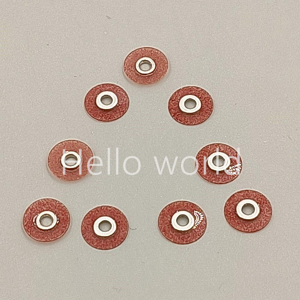 50 Pcs/Pack Dental Discs Wheels Composite Finishing Polishing 9.5mm Color-Coded