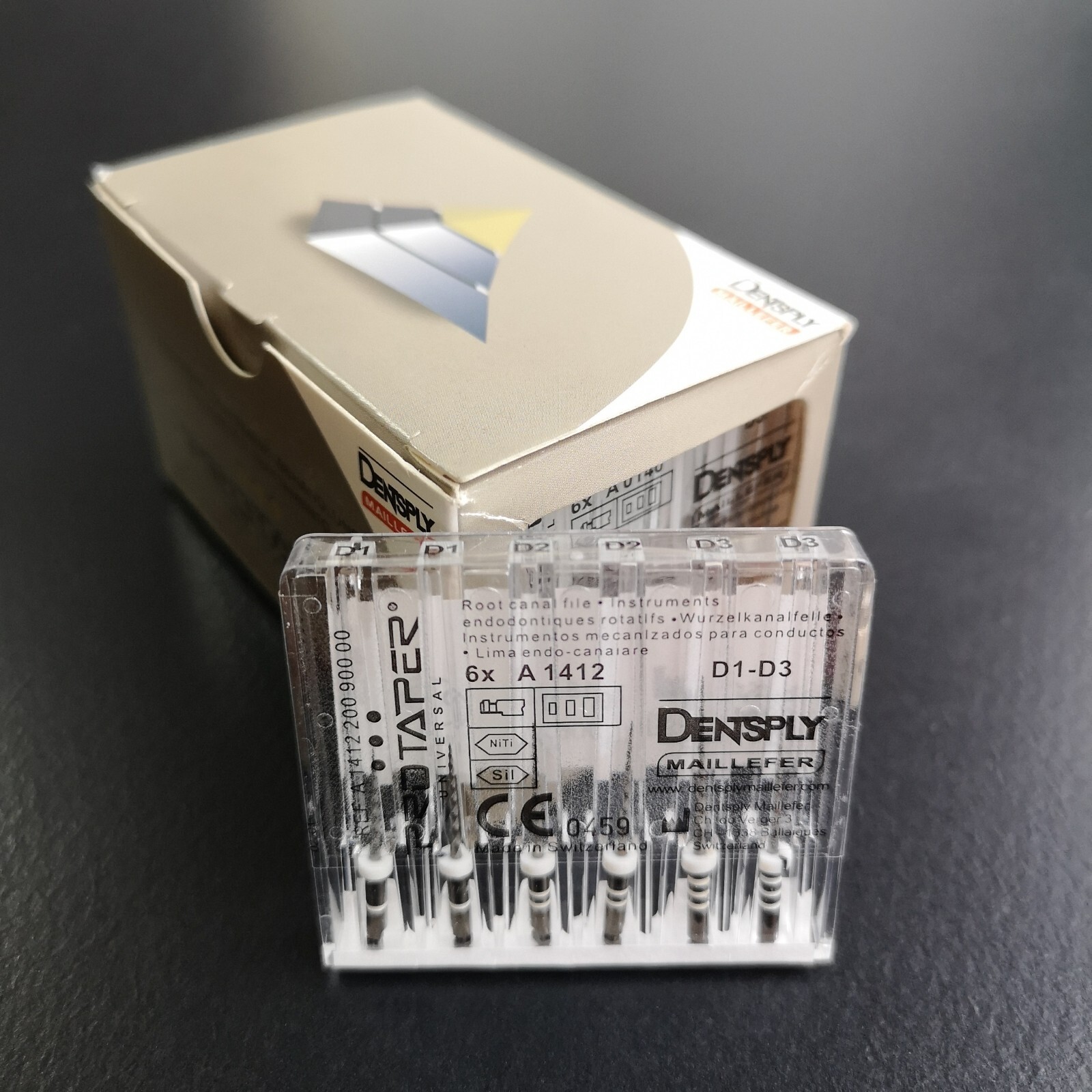 10Packs Dentsply ProTaper Universal Rotary Retreatment Files D1,D2,D3,D1-D3