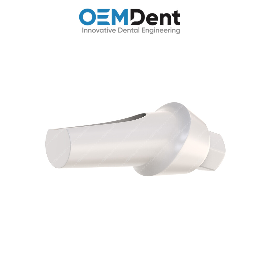 Peek Temporary Anatomic Angled Prosthetic 15° Paltop® Int Hex 2.42mm Compatible