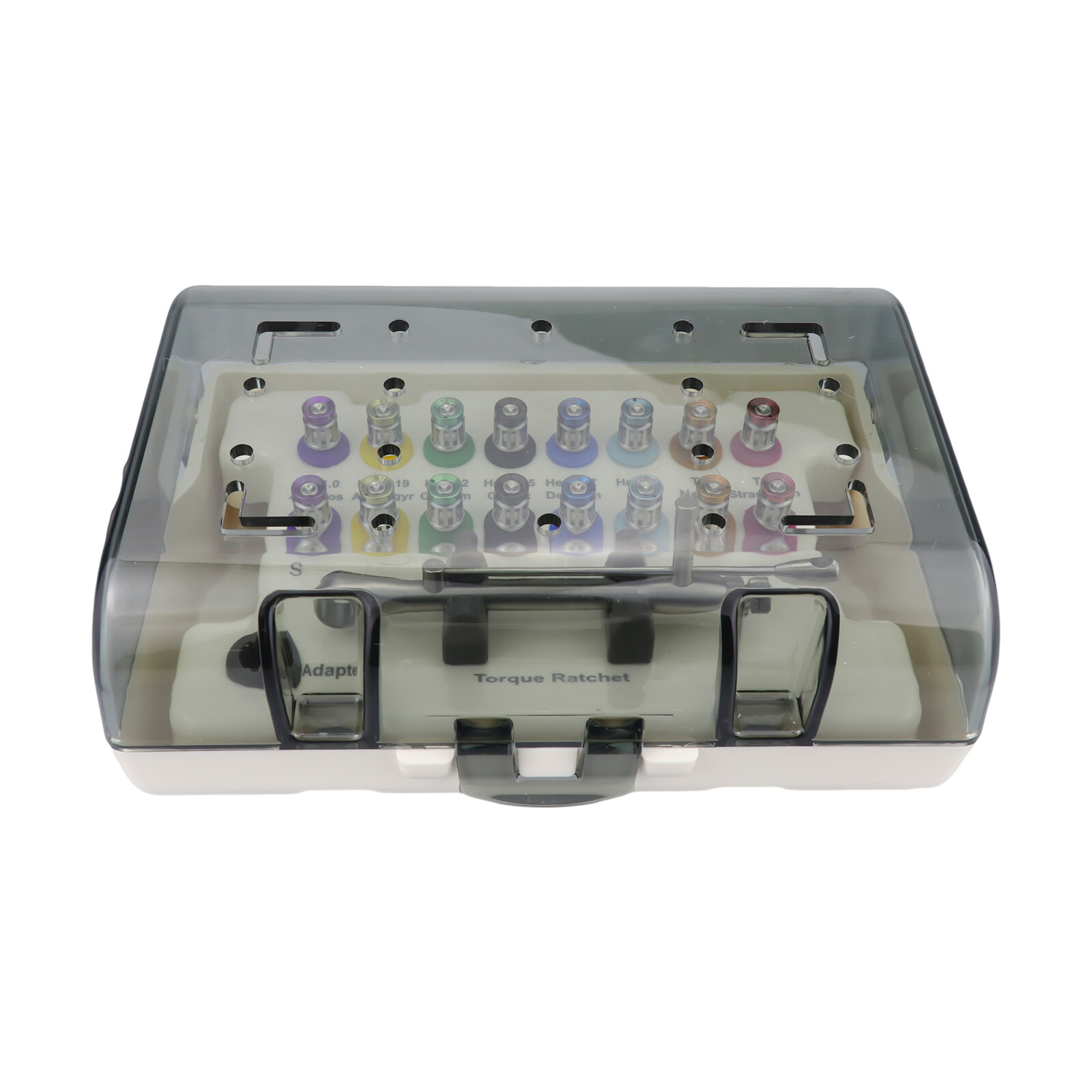 Universal Implant Repair Prosthetic Tool Kit with16PCS Screwdrivers Wrench HGY-7