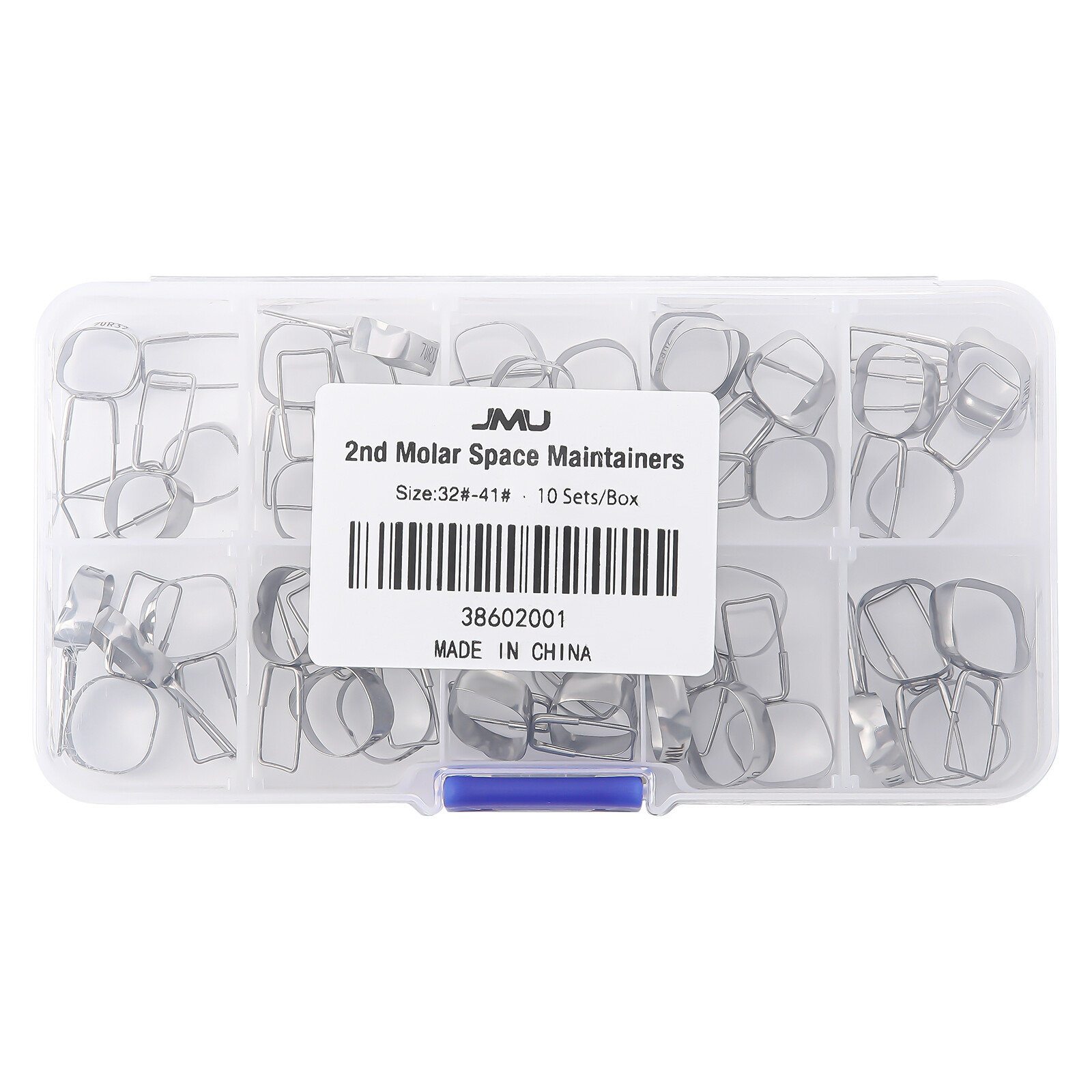 JMU Dental 2nd Space Retainer Band Molar Adjacent Teeth Maintainer Bands 32-41
