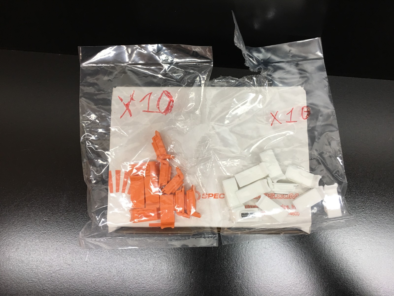Spectra/Por Cat No 132749 Closures Standard & Weighted Pairs Lot 20 PCS