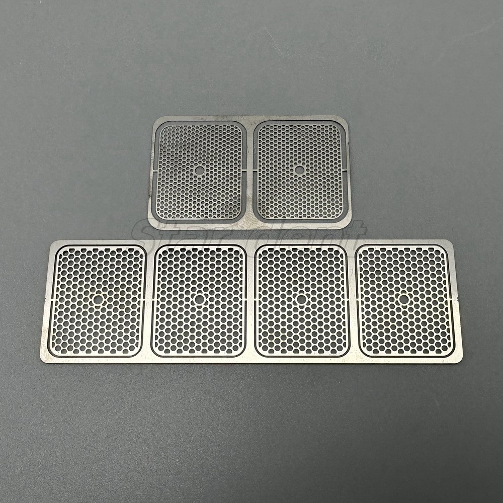 Dental Fixture Titanium Barrier Membrane Mesh Plates GBR Flexible Safety 2in1