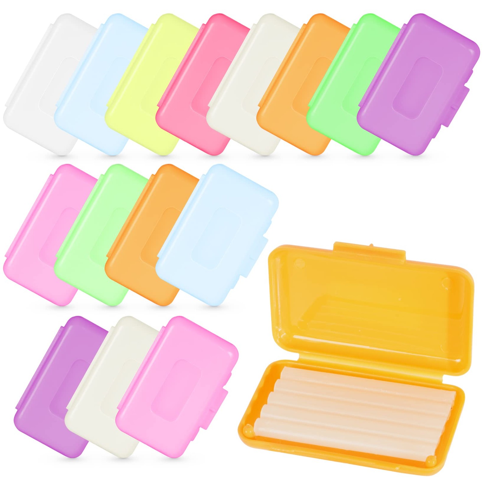 OBTANIM 15 Pack Colorful Braces Wax Dental Care Orthodontic 15 Pack,