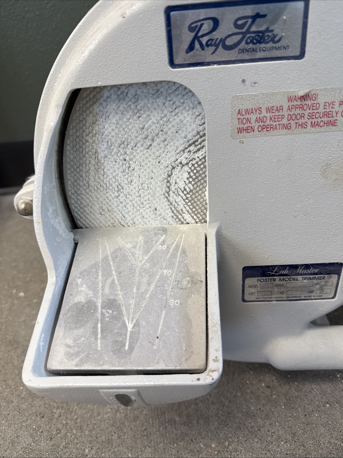 Ray Foster MTD2 Model Dental Trimmer Sander