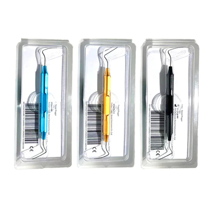 Dental Endo Hand Plugger NiTi/Stainless Steel Tip Teeth Root Canal Filling Tools