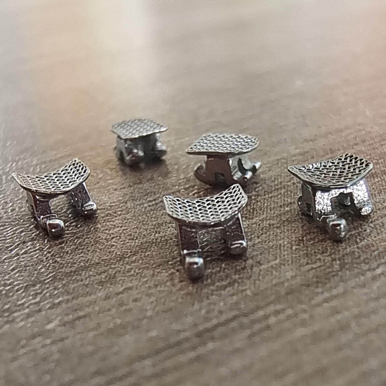 100Set Dental Orthodontic Brackets Braces Mini Roth Slot.022 Hooks 3-4-5