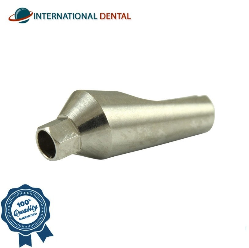 5 Dental Angulated Titanium Prosthetic 15° Slim Platform Int Hex 2.0mm