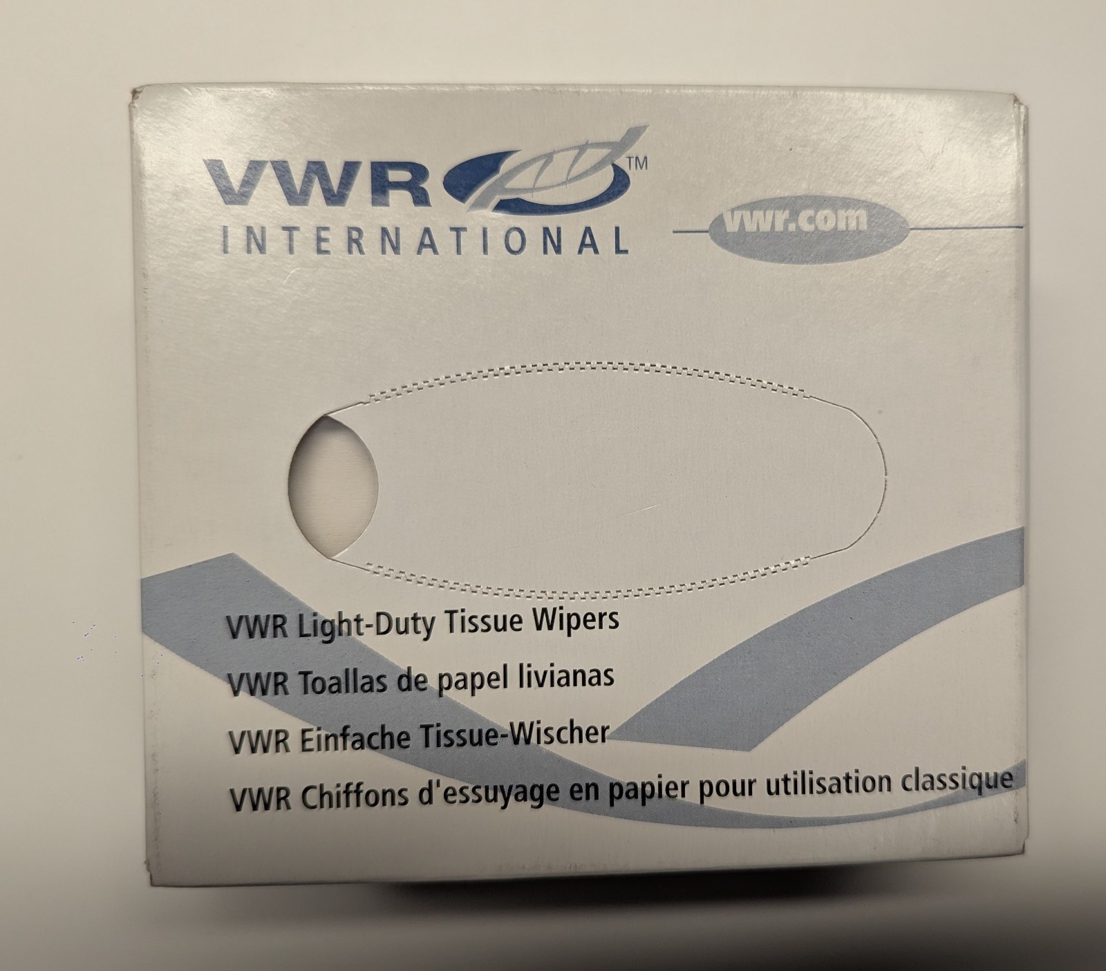 VWR Light-Duty Tissue Wipers One-Ply White 82003-820 (3 Boxes)