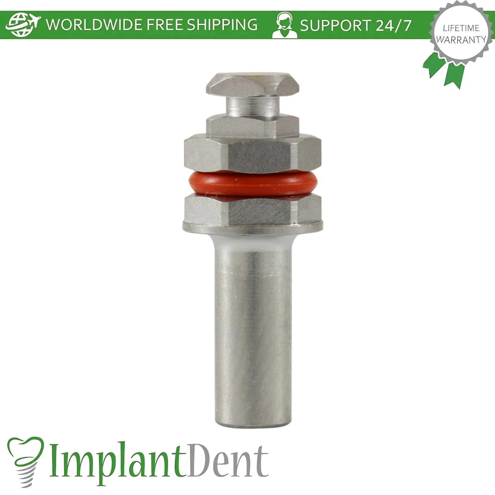 Dental OPIB Flexible Neck One Piece Titanium Fixture Set Immediate Loading