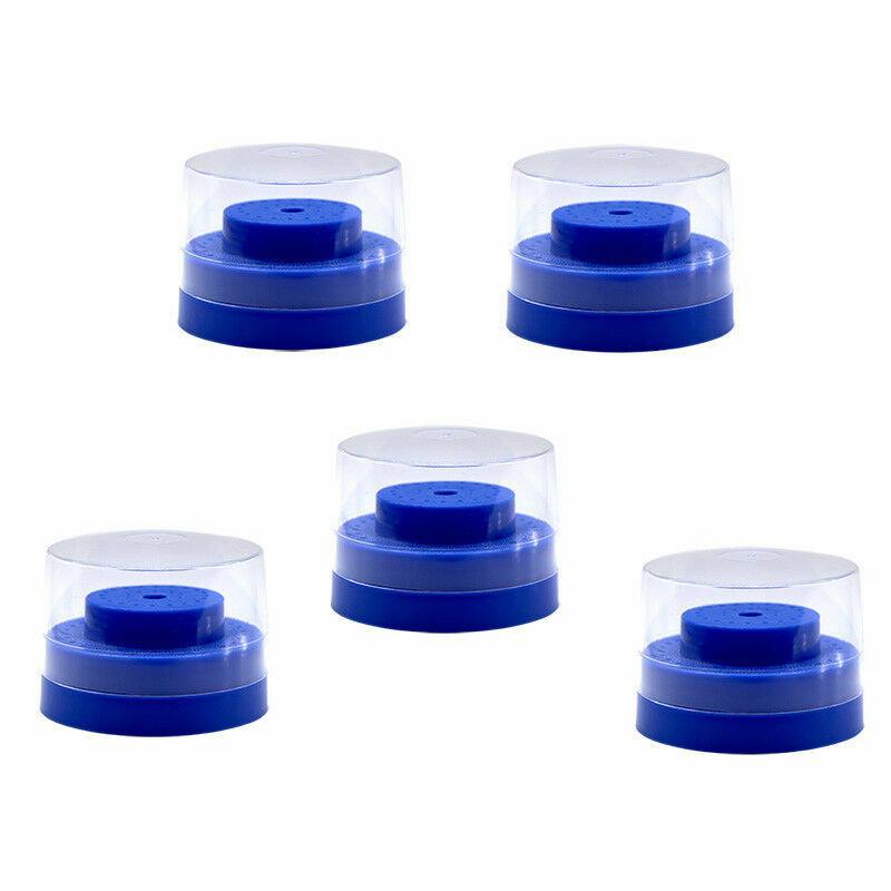 Dental Plastic Bur Holder Burs Block Case Box 60 Holes For dentist BOMAOER