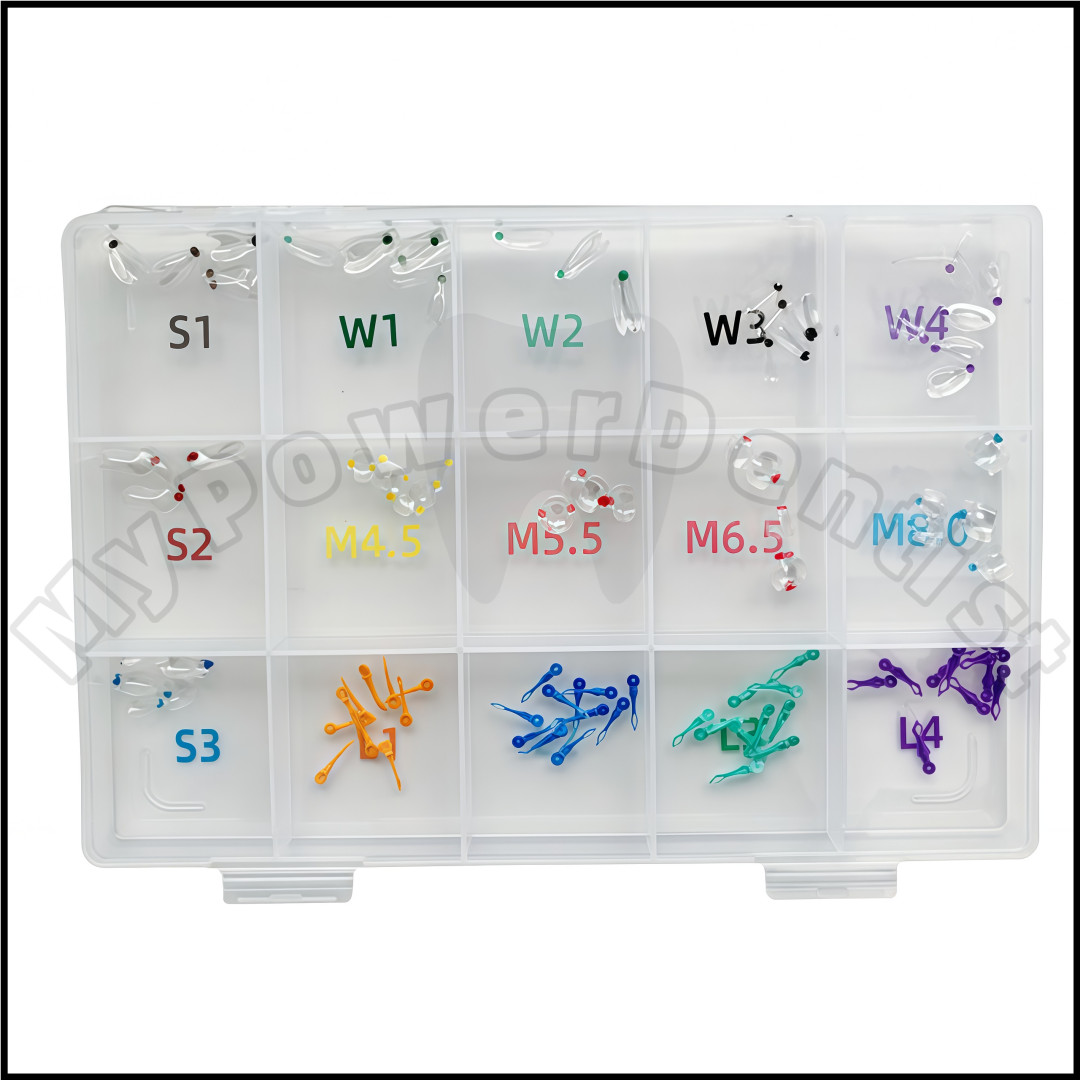 Dental Clear Matrix Diastema Matrices Wedge Similar with BioClear Matrice 150Pcs