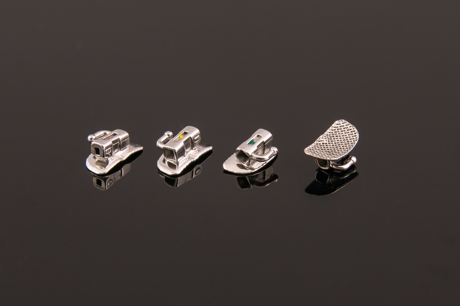 J&J Ortho™ Dental Orthodontic #6 Buccal Tube 1st Molar Non-Convertible (4 pcs)