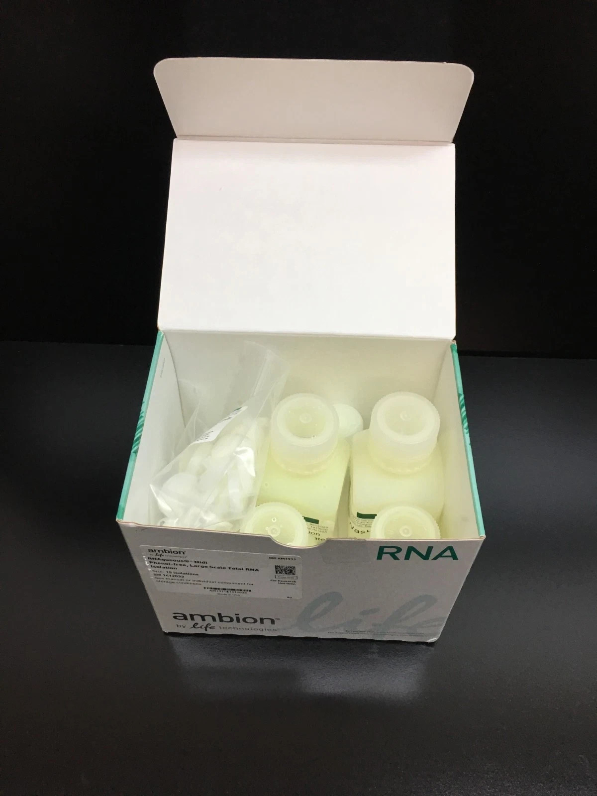 Thermo Scientific Ambion REF AM1911 RNAqueous Midi Total RNA Isolation Kit