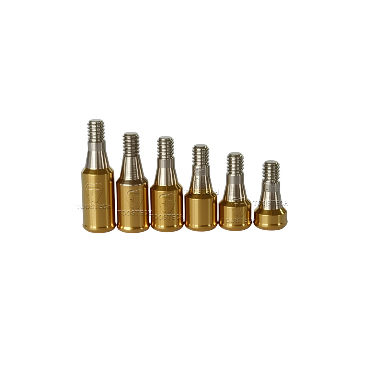 Dental Locator abutment attachment fits to Hiossen Osstem Regular/Mini GH1~6mm