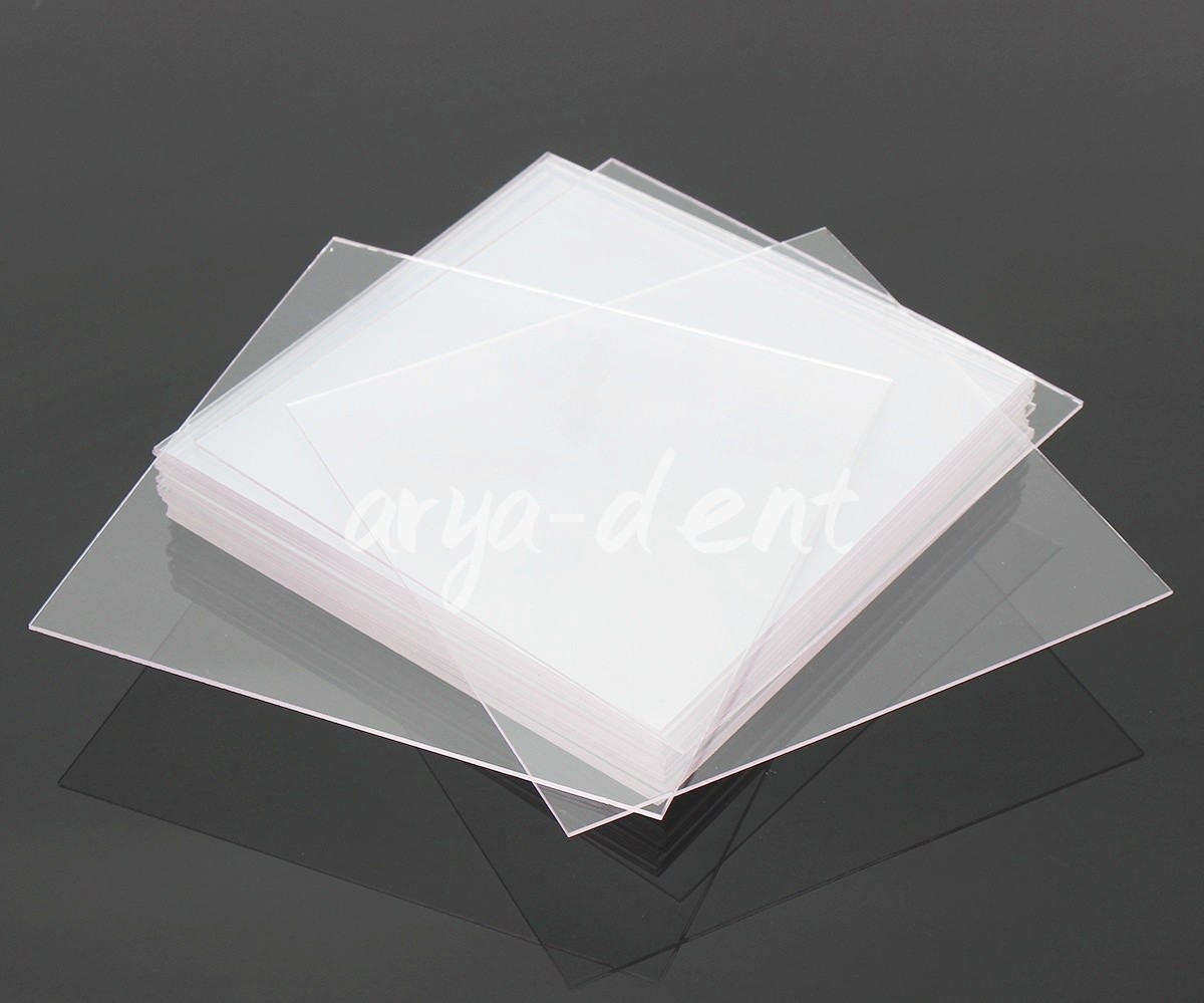 Dental Orthodontic Splint Vacuum Forming Material Sheet Soft/Hard 0.8-3.0mm