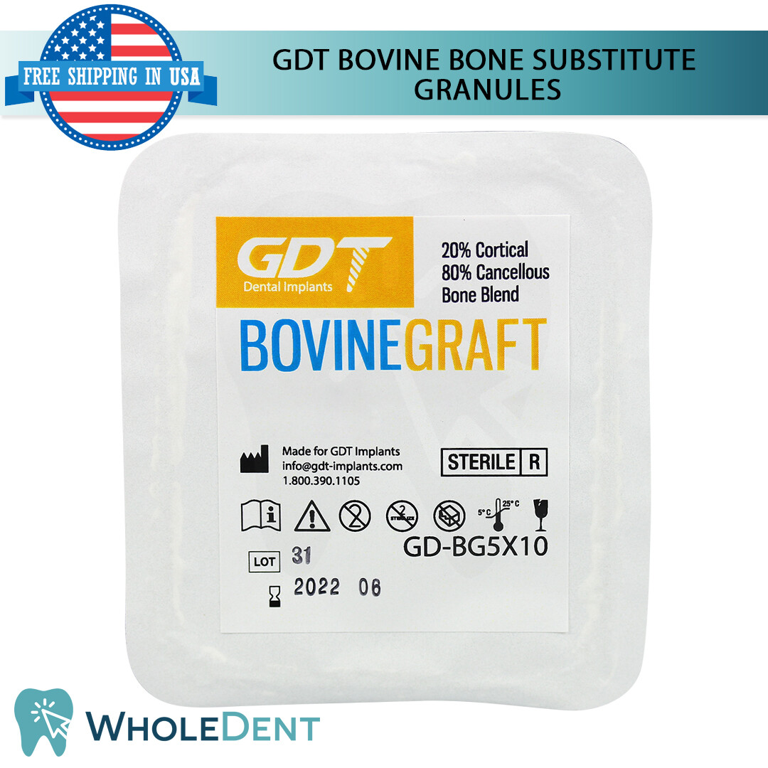 Natural Substitute Bio Material Powder Vial, Various Sizes Dental Regeneration