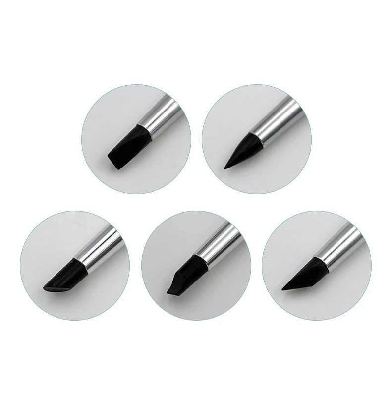 5pcs Silicone Shaping Pen Brush Set Resin Art Dental Sculpting Tool – NEW