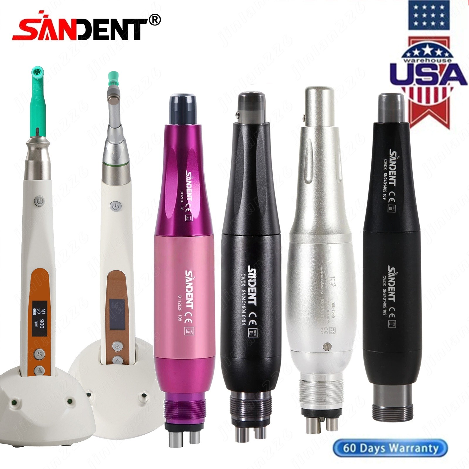 Dental Hygiene Prophy Handpiece Air Motor 4Hole For Teeth Polishing