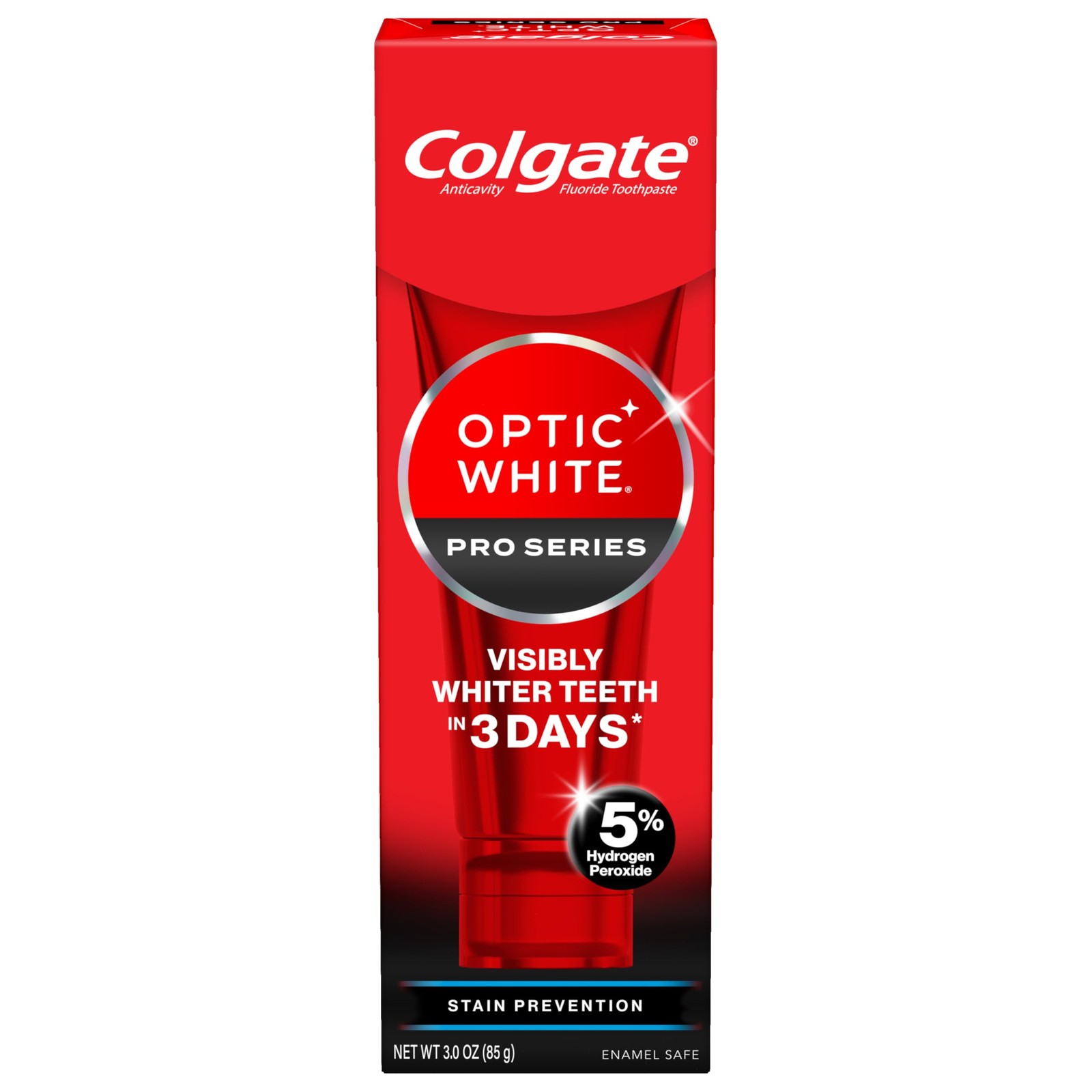 Colgate Optic White Pro Series Stain Prevention Hydrogen Peroxide Toothpaste,