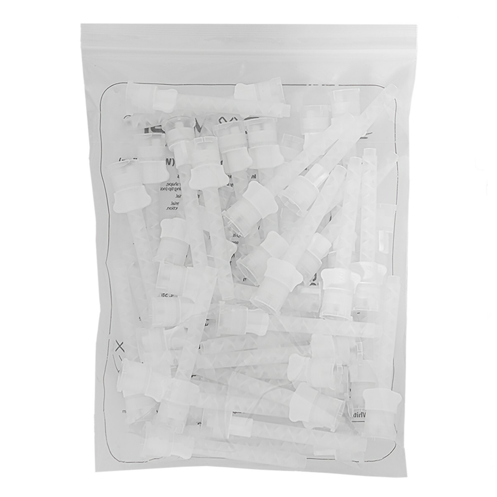 480pcs DX-Mixer Mixing Tips Dental Impression Heavy Body 6.5mm White Wing FDA