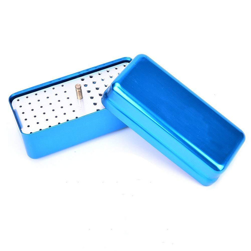 Dental 72 Holes Endo Endodontic Files Box Autoclavable Case Holder Disinfection