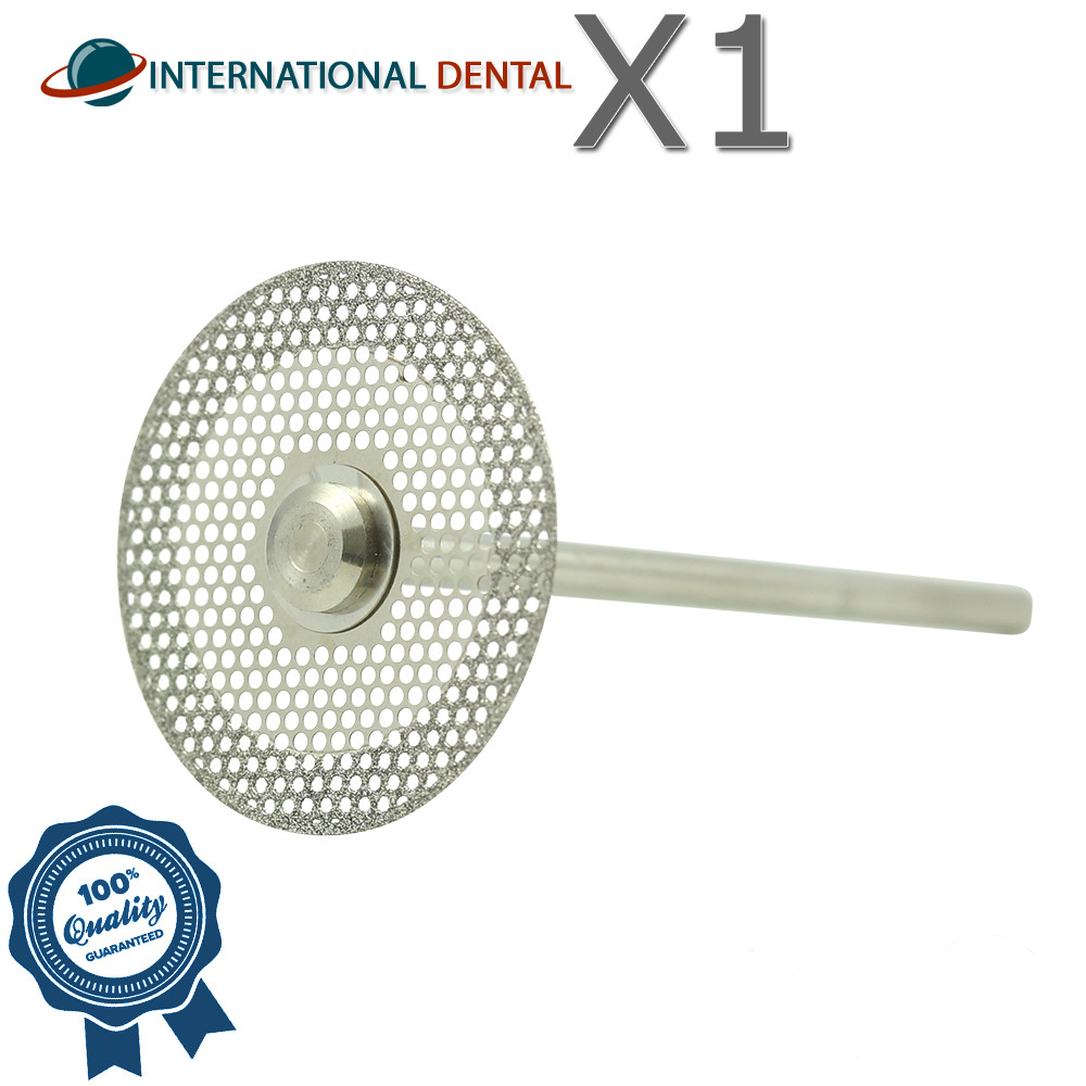 Dental MDT Fine Grit Diamond Coated Double Sided Open Mesh Super Flex Disc T0.3m