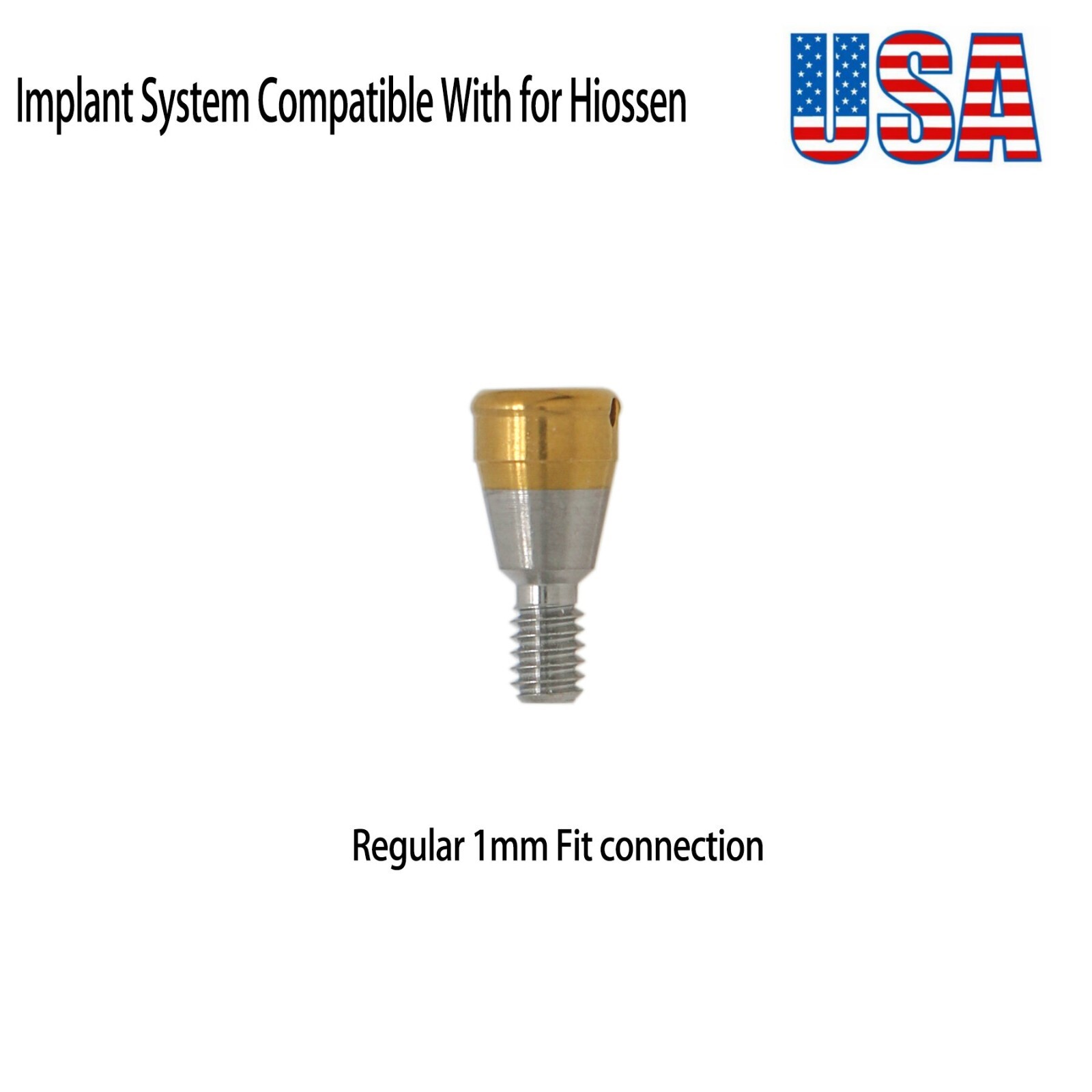 US Dental Locator Abutment Attachment Mini/R for HIOSSEN ET II/III SA Fixture