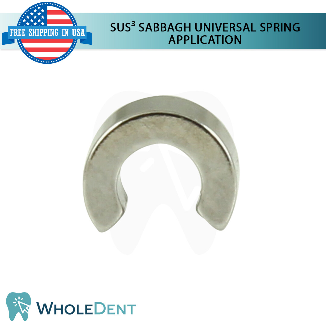 Orthodontic Dental SUS³ Sabbagh Universal Spring Small Set Application