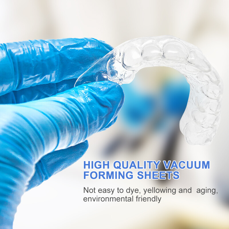 Dental Orthodontic Resin Splint Sheet Thermoforming Material Soft 2.0mm US STOCK