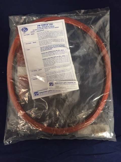 RPI Door & Dam Gaskets Ritter Midmark M11 Sterilizer PM Kit