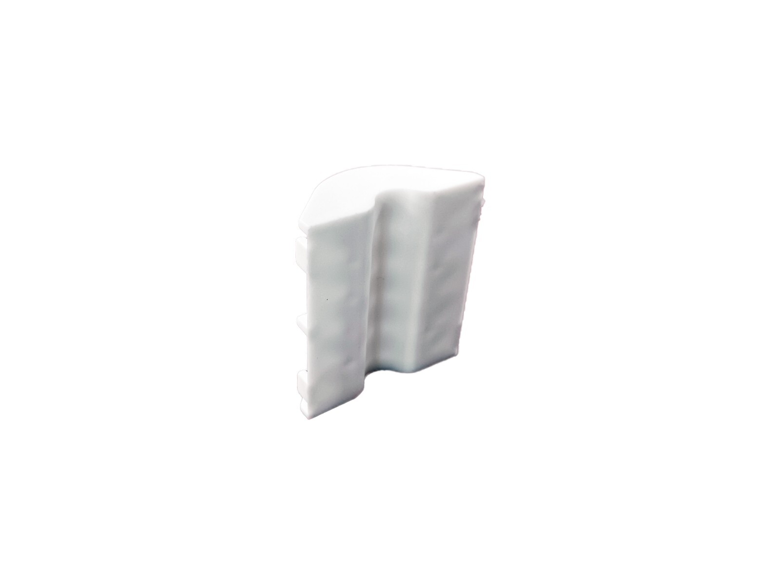 TPC type Post Mounted Utility Pole Post Tray Shelf Table White