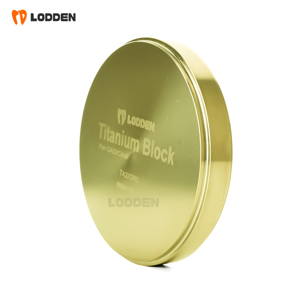 Dental Lab Alloy Titanium Metal Disc Blocks Square Plate 98mm TA2GR2/TC4GR5