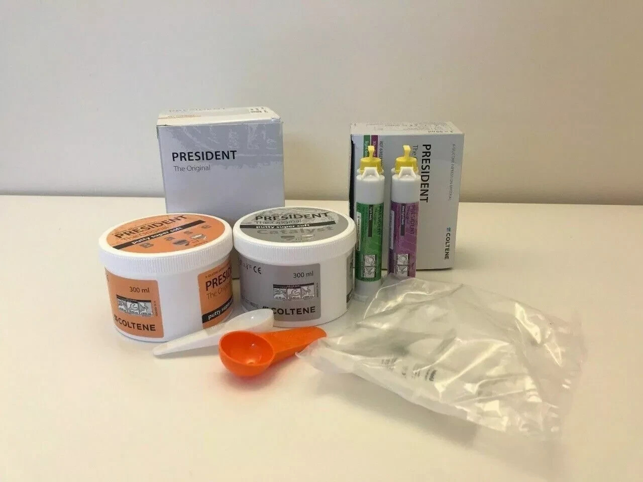 Coltene Whaledent President The Original Putty+Light Body A-Silicone(Free Ship)