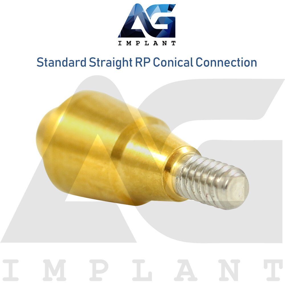 Standard Multi Unit Prosthetic System Conical Connection RP Titanium Set