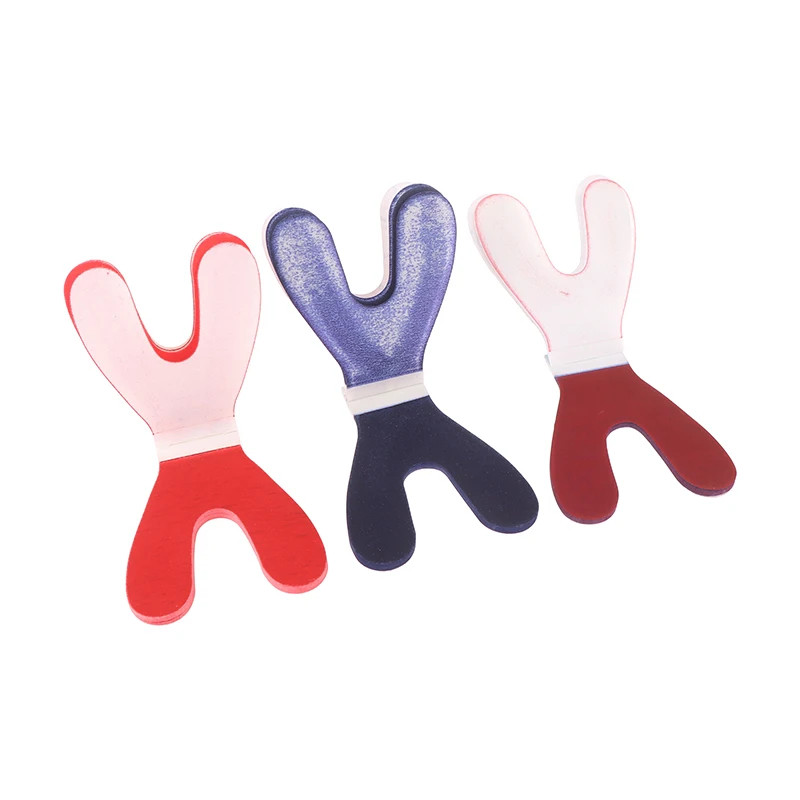 2book/Box Disposable Dental Articulating Paper Double Y Type Blue Red Bite Paper