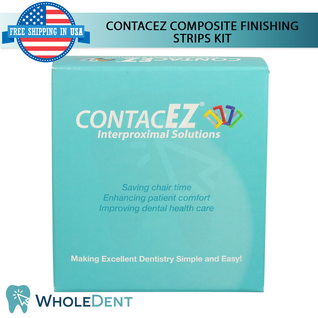 ContacEZ Composite Finishing Kit 24 Restorative Strips Dental Crowns Veneers