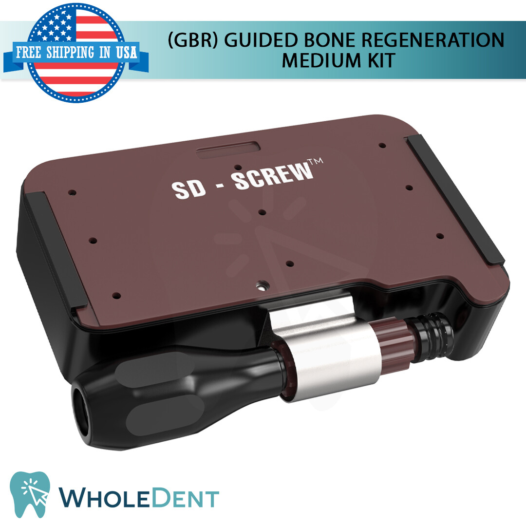 GBR System Surgical Medium Kit Guided Bon Regeneration Fixation, Dental Im plant