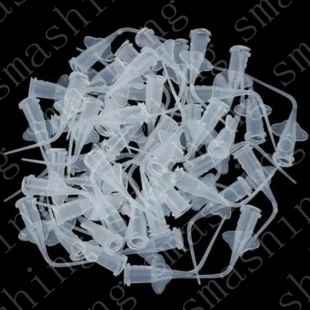 200Pcs Dental Aspirator Endo Root Canal Rinsing Tip Irrigator Irrigation Tips