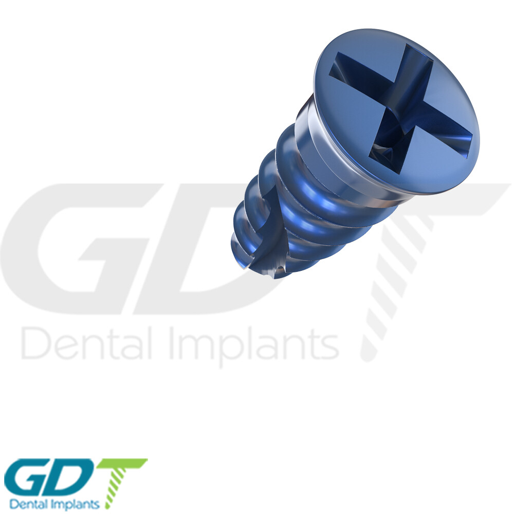 10 Self Drilling GBR Bon Screw Ø1.6mm Membrane Fixation Dental Im plant