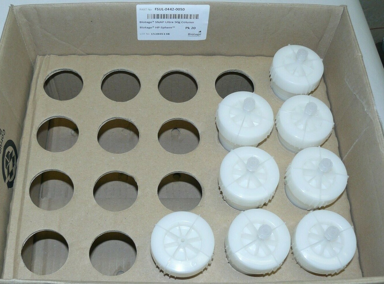Biotage FSUL-0442-0050 SNAP Ultra Flash Cartridge 50g Biotage HP-Sphere 25uM