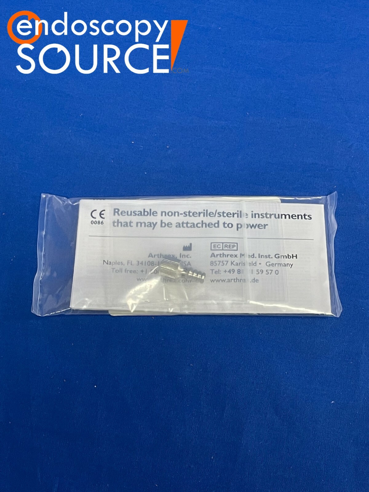 Arthrex AR-3035 Inflow Cannula Adapter 3mm